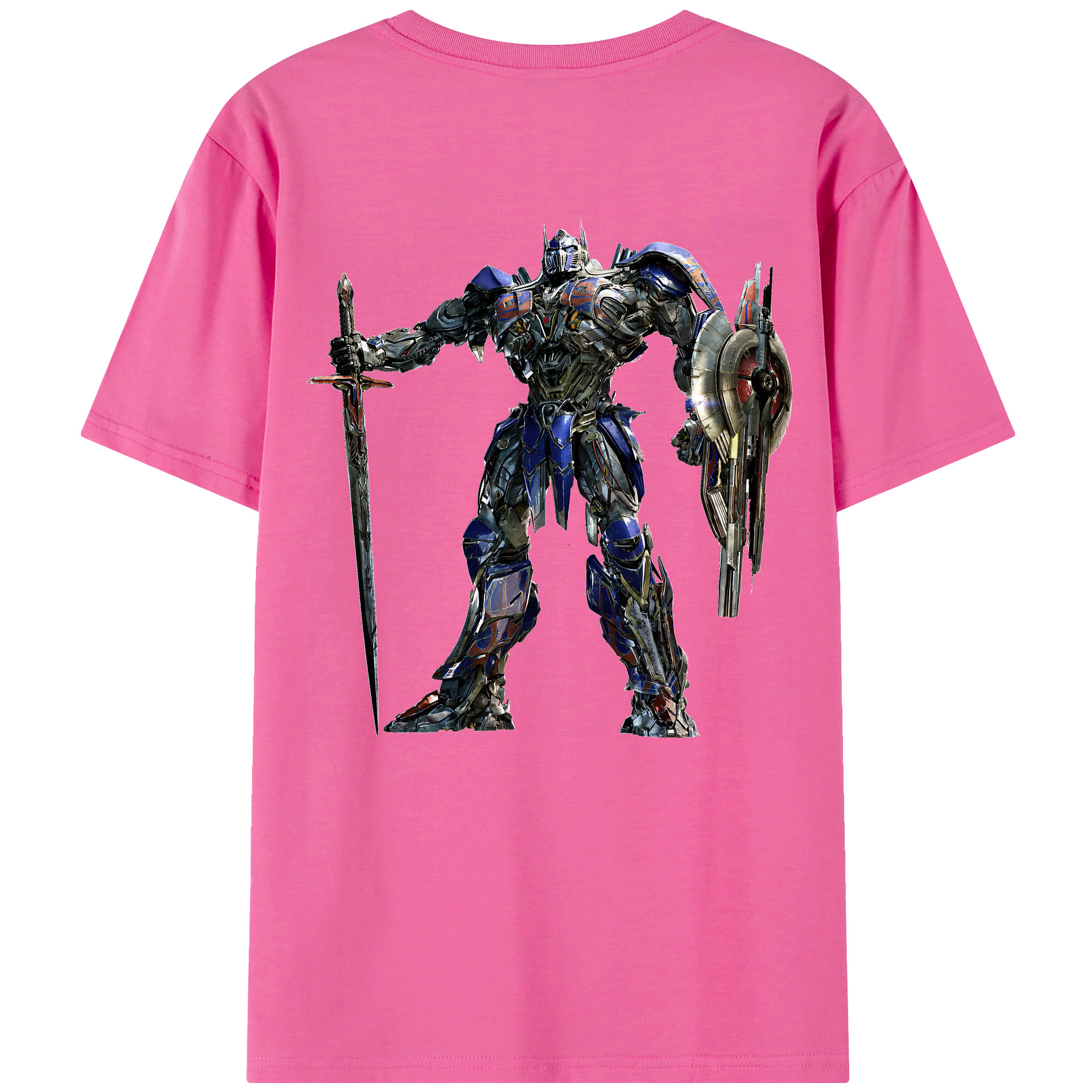 （画像用） Transformers トランスフォーマー レディース半袖Tシャツ(バックプリント)